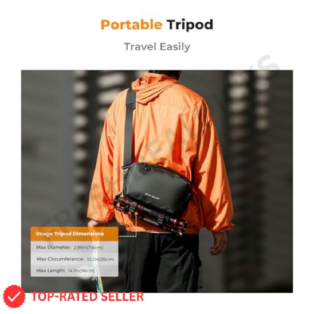 Multifunctional Camera Sling Bag Adjustable Cross… - image 6